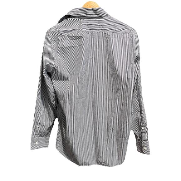 Taylor Stitch Navy Stripe Long Sleeve Men's Casual Button Down Shirt Size 40 - Picture 2 of 5